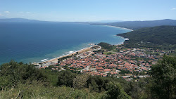 Photo de Stratoni beach zone des équipements