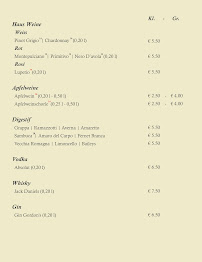 Menu du Pasta e Panini à Frankfurt