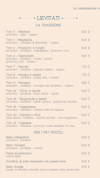 Pizzeria Grano Salis à Montegrotto Terme carte