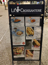 La Croissanterie à Grenoble menu