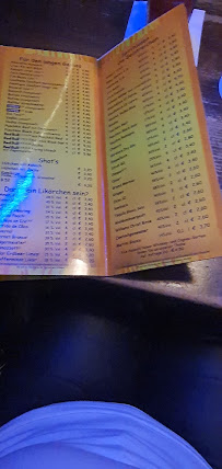 Bistro Billard Café Zur Werft à Erlenbach am Main menu