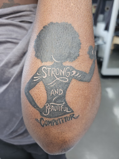 Explore solid black tattoo ideas, creative tattoo ideas in Oak Forest, available at Peace Of Art Tattoo And Art Studio