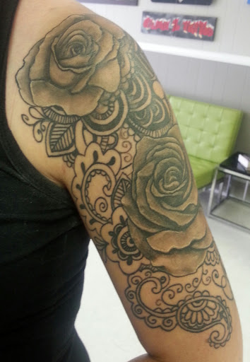 Explore 3 heart tattoo ideas, creative tattoo ideas in Havre, available at Hiway 2 Tattoo