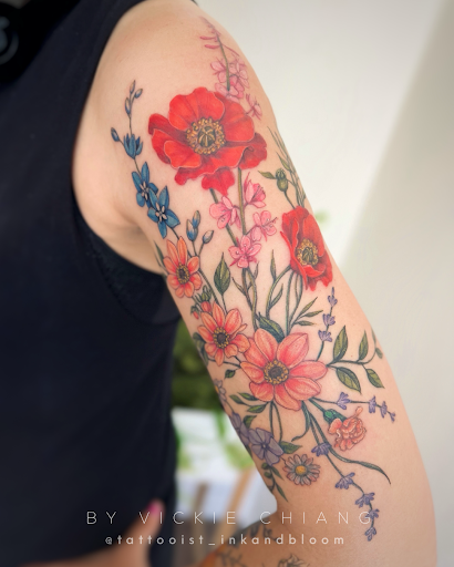 Explore nba tattoos ideas, creative tattoo ideas in Montrose, available at The Story Blossom Tattoo Studio