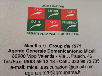Groupama Assicurazioni - Miceli Via Jan Palach, 46, 89900 Vibo Valentia VV, Italia