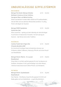 Balmer Steakhus à Benz carte