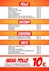 Carte du Il Girarrosto à Pomigliano d'Arco