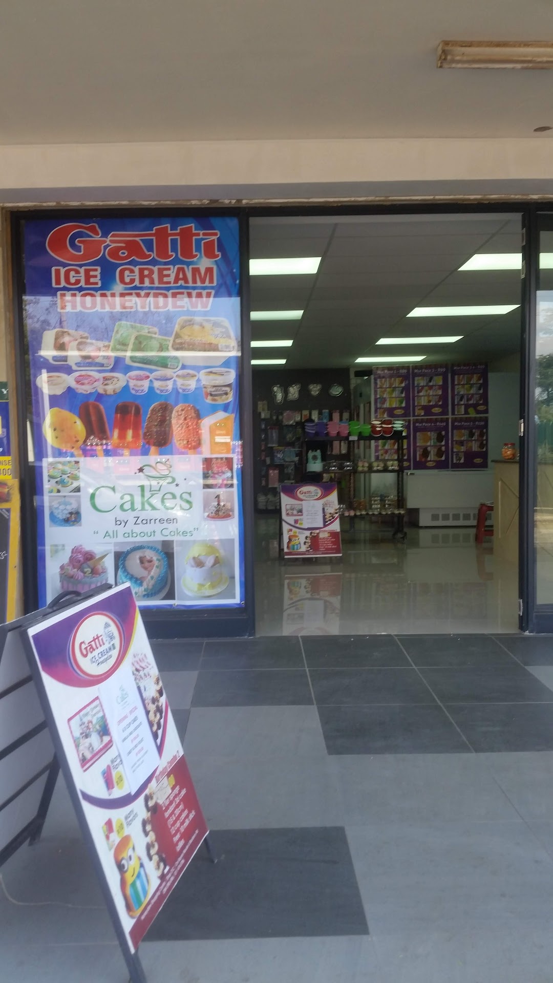 Gatti ICE CREAM Honeydew in the city Johannesburg