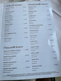 PIZZERIA RISTORANTE BUCA DI BACCO à Jesolo menu