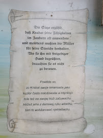 Menu / carte de Dr. Sebastian Zelder Fischgaststätte und Teichwirtschaft à Wittichenau