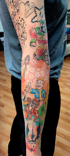 Explore dallas cowboys tattoo ideas, creative tattoo ideas in Benton, available at Spectrum Tattoo