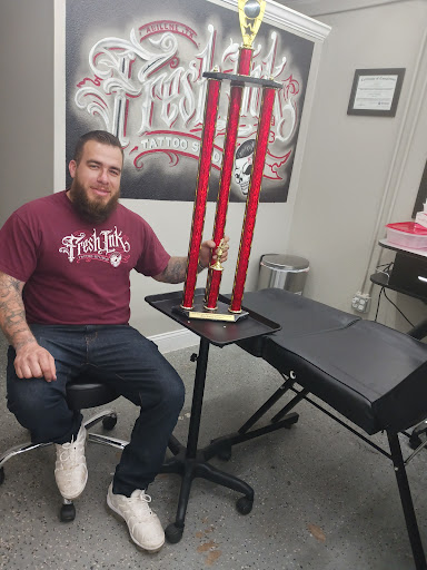 Explore cupcake tattoo ideas, creative tattoo ideas in Abilene, available at Freshink tattoo studio