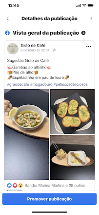 Grão de café Mogadouro em Mogadouro menu n° 1