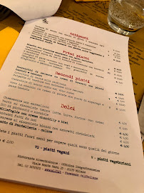 Alventicinque à Milan menu