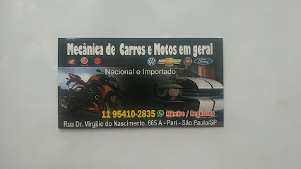 Mineiro mecânico Brás São Paulo