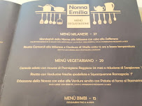 Nonna Emilia Moderna Trattoria à San Donato Milanese menu