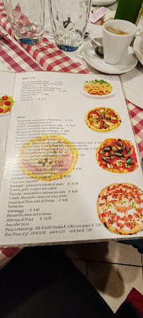 Pizzeria Pizza A Taglio à Rome (la carte)