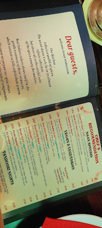 Restaurant indien Restaurant Madhu à Königs Wusterhausen (le menu)