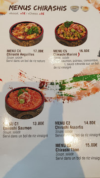 Carte du Sushi Kyo - Sushi Annecy à Seynod