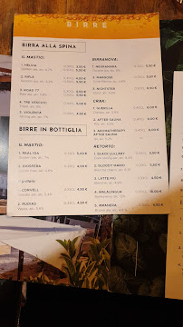 Menu du CollExstro Food Art à Canosa di Puglia