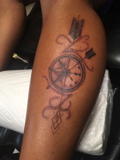 Explore creative name tattoo ideas, creative tattoo ideas in Homestead, available at Born Lucky Tattoo Studio