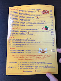 Asia Imbiss à Butzbach carte