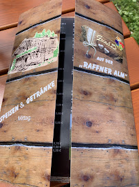 Restaurant Raffner Alm à Ruhpolding - menu / carte