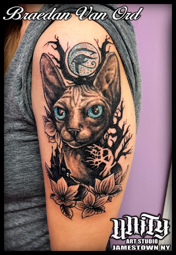 Explore traditional neck tattoo ideas, creative tattoo ideas in Jamestown, available at UNITY Tattoo & Art Studio