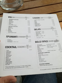 Bar Bar Grotta Azzurra à Marina Grande - menu / carte