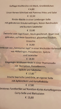 Gaststätte Fischerheim à Heilbronn carte