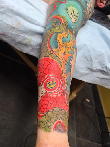 Explore duck tattoo ideas, creative tattoo ideas in Charleston, available at Broken Lantern Tattoo