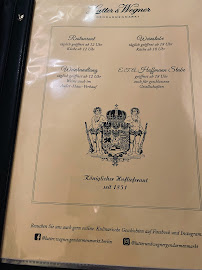 Lutter & Wegner am Gendarmenmarkt à Berlin menu