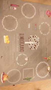 Menu / carte de Il Melograno - Naturalmente Buono - Trieste à Trieste