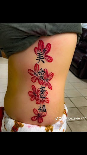 Explore wedding band tattoo ideas, creative tattoo ideas in Gadsden, available at Zekez Inkz Tattoos & Piercings