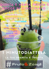 #Frullo Zoagli à Zoagli menu