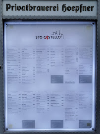 Menu du Sto Castello à Kandel