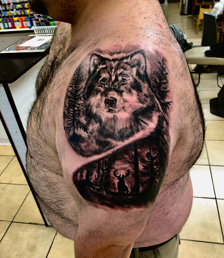 Explore cute face tattoo ideas, creative tattoo ideas in Augusta, available at Excalibur Art Collective