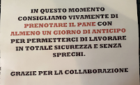 Menu / carte de Panificio Maestri Giuseppe à Castelnuovo Bocca d'Adda