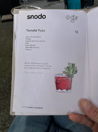 Restaurant Snodo / OGR à Turin (la carte)