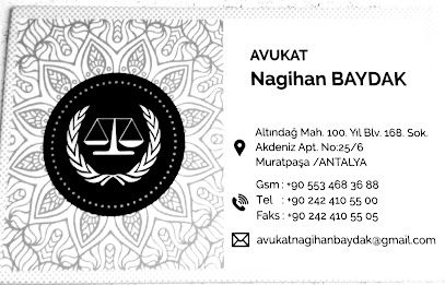 Avukat Nagihan Baydak Antalya ÖLÜMLÜ YARALANMALI Trafik Kazası Tazminat Avukatı - Gayrimenkul Yabancı Vatandaşlık Avukatı