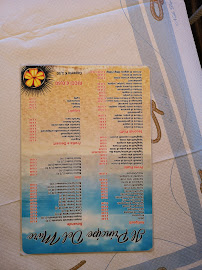 Il Principe del Mare à Savelletri menu