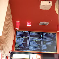 Menu / carte de M** Bun à Turin