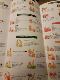 NIMA Sushi à Paìna menu