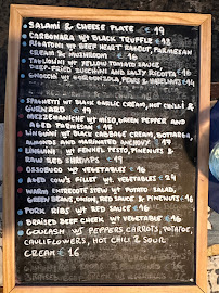 Menu / carte de VITIS VINERIA à Castiglione di Sicilia