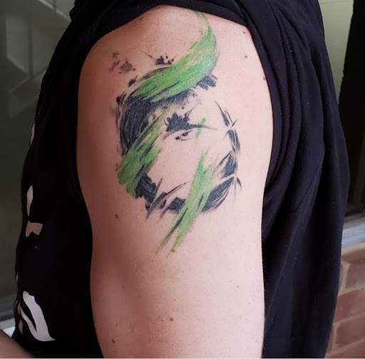 Explore bluebird tattoo ideas, creative tattoo ideas in West Hollywood, available at The Honorable Society Tattoo Shop