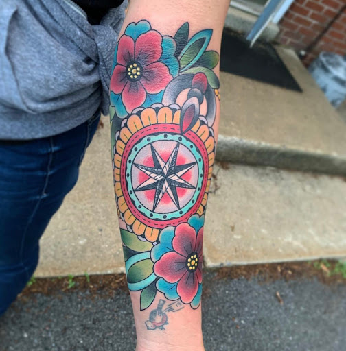 Explore crocodile tattoo ideas, creative tattoo ideas in Harrisburg, available at Capital Tattoo Company