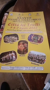 Menu / carte de Il Poeta Contadino à Alberobello