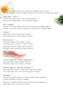 Menu / carte de Restaurant - Pizzeria - Forellenhof Wörndle à Karneid