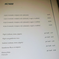 Restaurant méditerranéen Oste Locanda Marinara à Otranto (le menu)