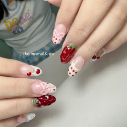ร้านทำเล็บนนทบุรี happiness nail & spa